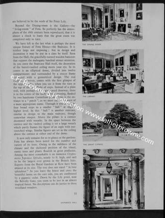 IRELAND OF THE WELCOMES  ARTICLE ON FOTA HOUSE